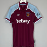2021/22 WEST HAM HOME SHIRT (M) UMBRO