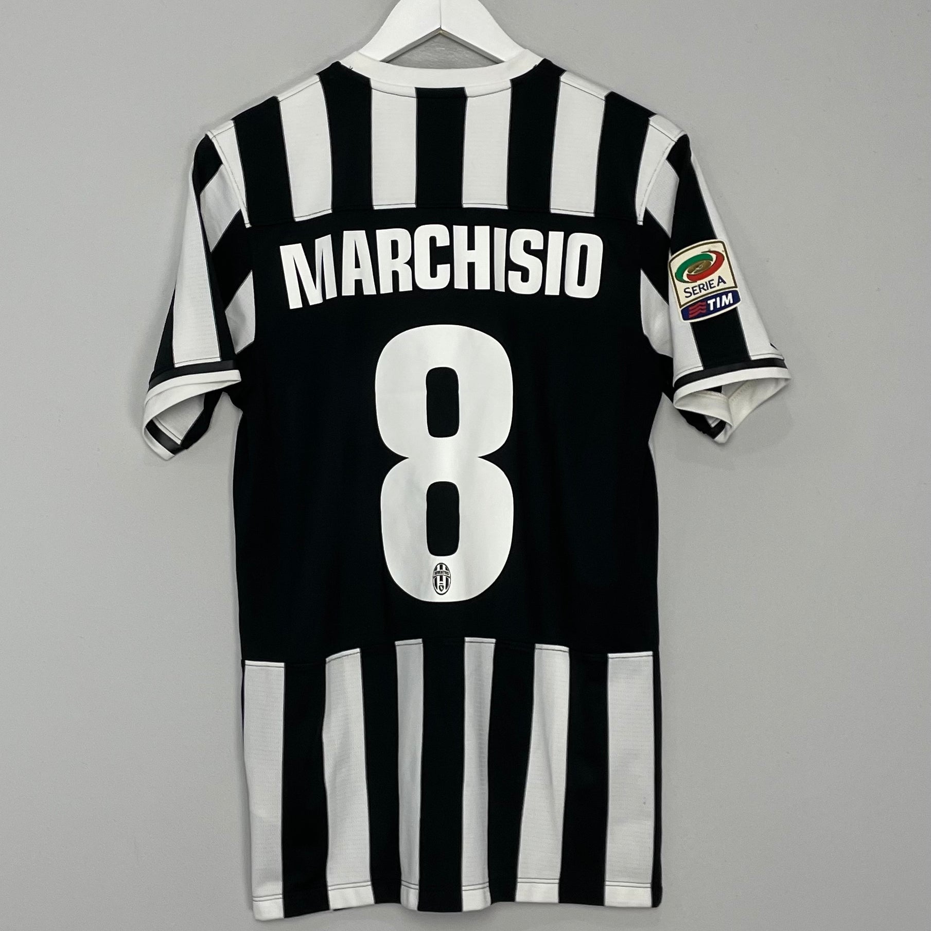 Shop 2013/14 JUVENTUS MARCHISIO #8 HOME SHIRT (M) NIKE, classic football shirts, vintage football shirts & retro soccer jerseys at Cult Kits