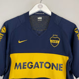 2007/08 BOCA JUNIORS HOME SHIRT (M) NIKE