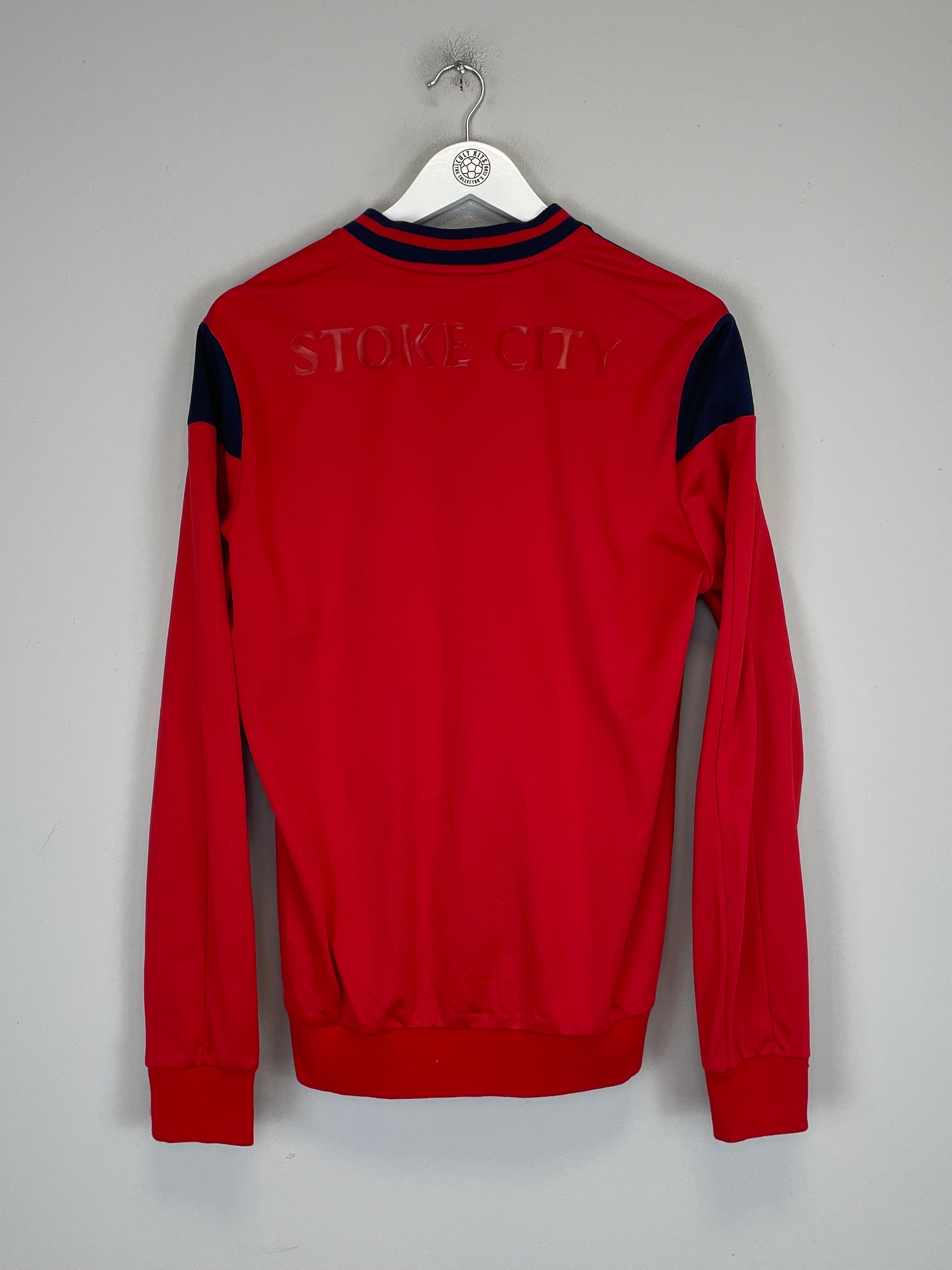 Shop 2019/20 STOKE CITY TRACK JACKET (M) MACRON, classic football shirts, vintage football shirts & retro soccer jerseys at Cult Kits