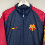 2000/01 BARCELONA WINDBREAKER JACKET (M) NIKE