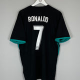Shop 2017/18 REAL MADRID RONALDO #7 AWAY SHIRT (XL) ADIDAS, classic football shirts, vintage football shirts & retro soccer jerseys at Cult Kits