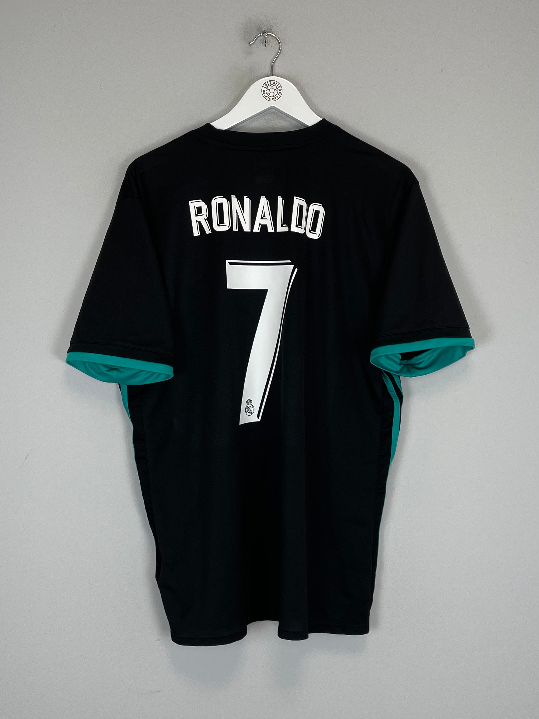 Shop 2017/18 REAL MADRID RONALDO #7 AWAY SHIRT (XL) ADIDAS, classic football shirts, vintage football shirts & retro soccer jerseys at Cult Kits