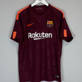 Shop 2017/18 BARCELONA THIRD SHIRT (L) NIKE, classic football shirts, vintage football shirts & retro soccer jerseys at Cult Kits