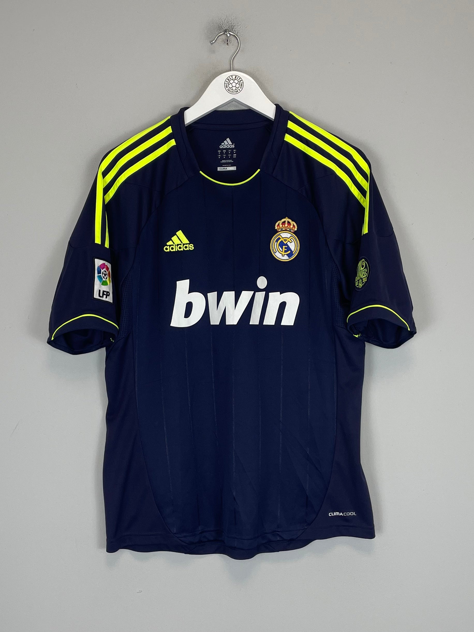 Shop 2012/13 REAL MADRID RONALDO #7 AWAY SHIRT (M) ADIDAS, classic football shirts, vintage football shirts & retro soccer jerseys at Cult Kits