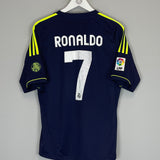 Shop 2012/13 REAL MADRID RONALDO #7 AWAY SHIRT (M) ADIDAS, classic football shirts, vintage football shirts & retro soccer jerseys at Cult Kits