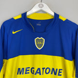 2005/06 BOCA JUNIORS PALERMO #9 HOME SHIRT (XL) NIKE