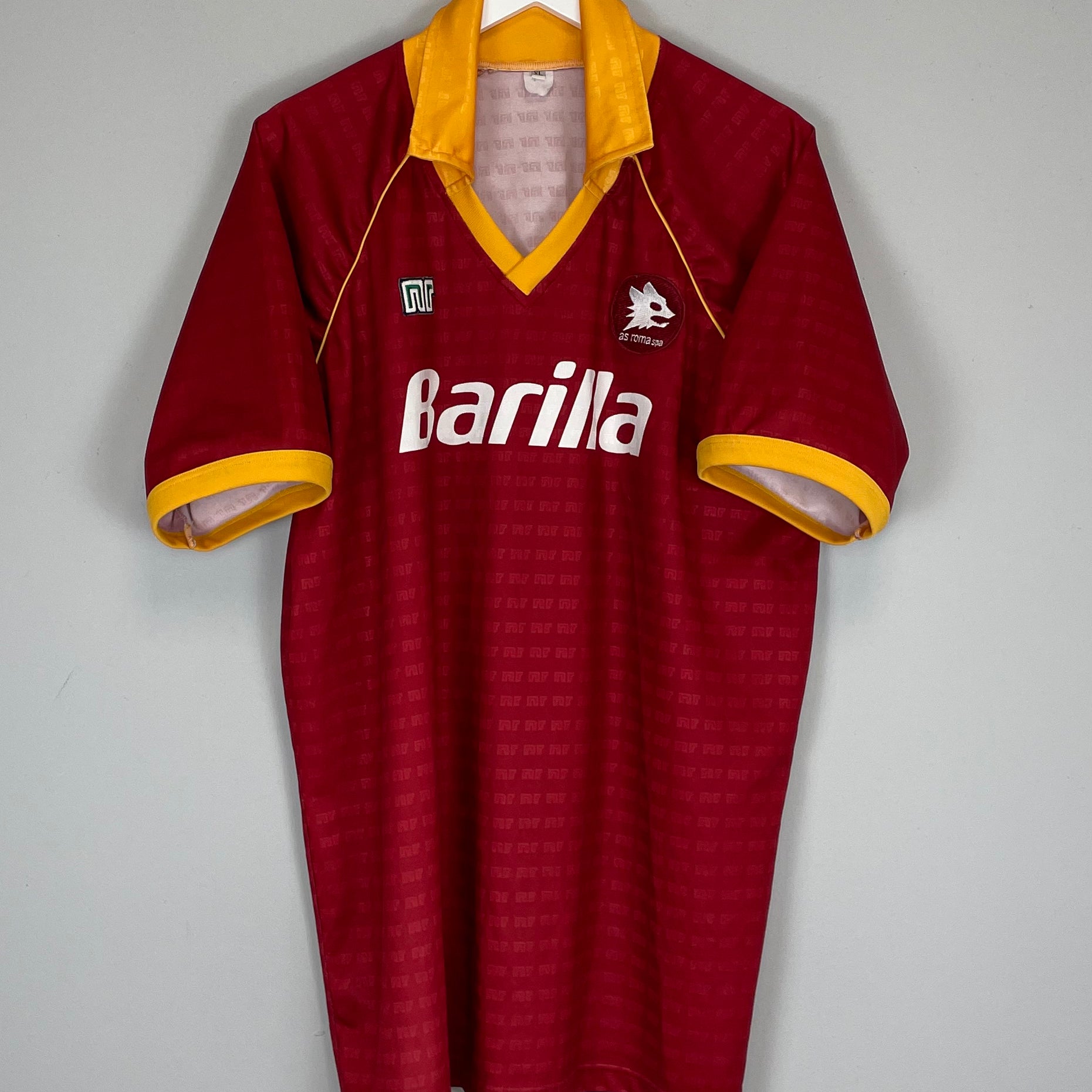 Shop 1990/91 ROMA HOME SHIRT (XL) NR, classic football shirts, vintage football shirts & retro soccer jerseys at Cult Kits