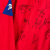 2009/10 CSKA MOSCOW L/S *SQUAD SIGNED* HOME SHIRT (L) REEBOK