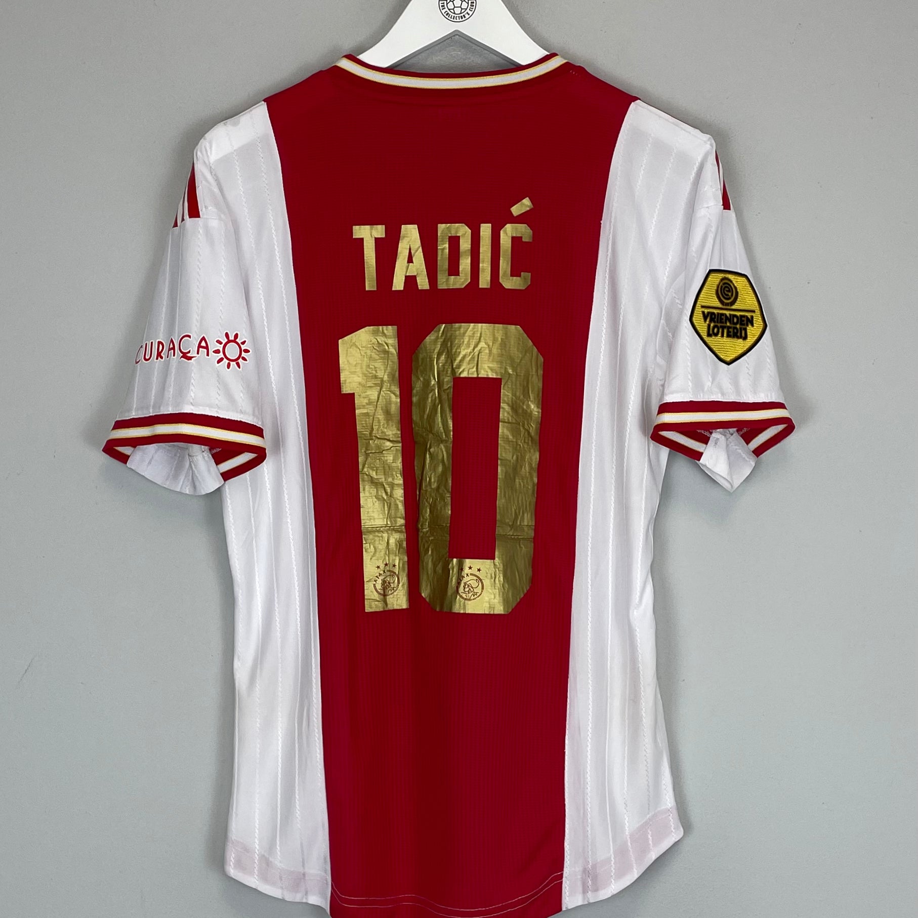 Shop 2022/23 AJAX TADIC #10 *PLAYER ISSUE* HOME SHIRT (M) ADIDAS, classic football shirts, vintage football shirts & retro soccer jerseys at Cult Kits