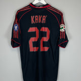 Shop 2005/06 AC MILAN KAKA #22 THIRD SHIRT (M) ADIDAS, classic football shirts, vintage football shirts & retro soccer jerseys at Cult Kits