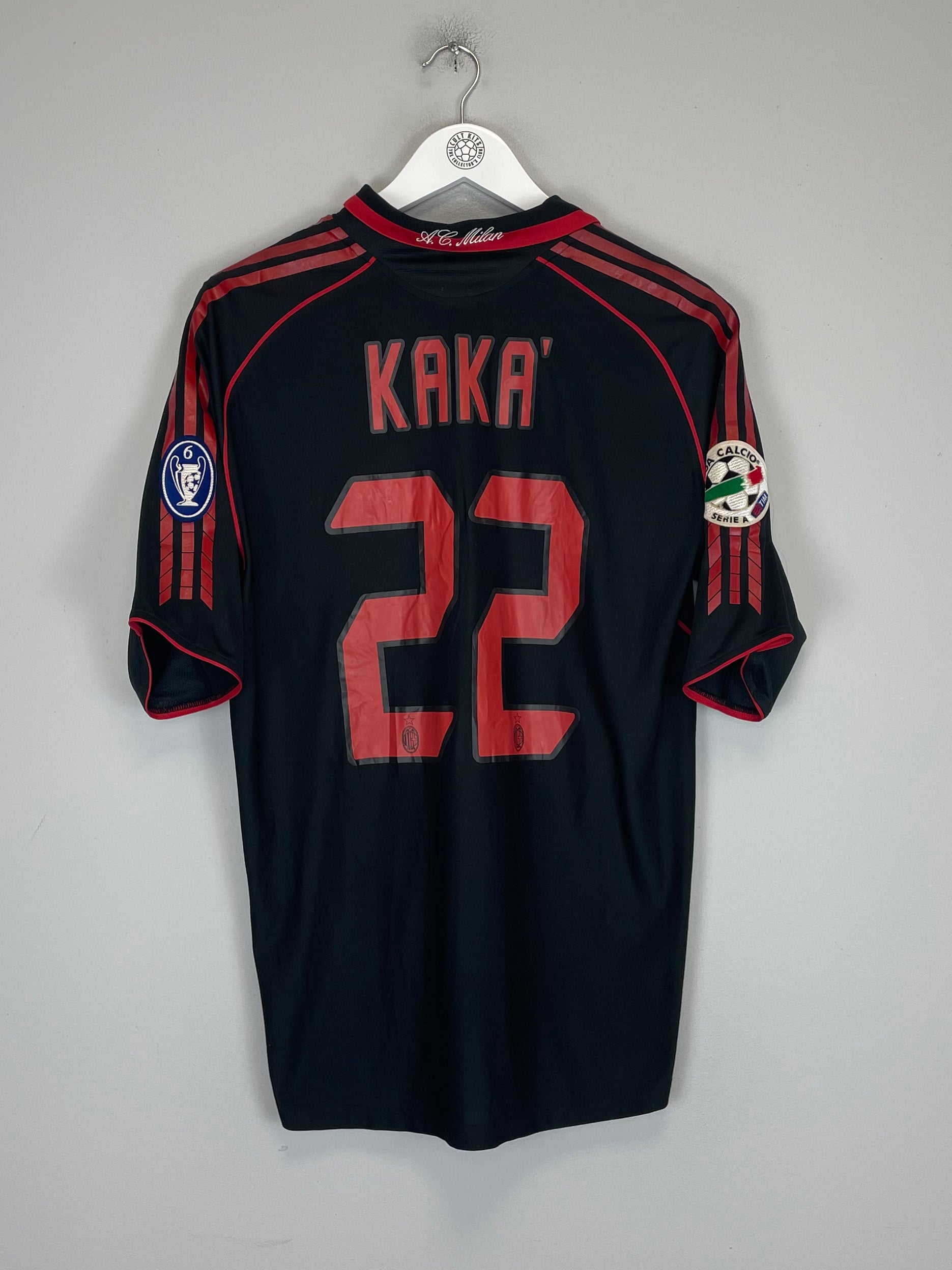 Shop 2005/06 AC MILAN KAKA #22 THIRD SHIRT (M) ADIDAS, classic football shirts, vintage football shirts & retro soccer jerseys at Cult Kits