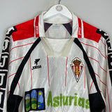 Shop 1994/95 SPORTING GIJON #14 L/S AWAY SHIRT (L) JOMA, classic football shirts, vintage football shirts & retro soccer jerseys at Cult Kits