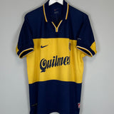 Shop 1998/00 BOCA JUNIORS HOME SHIRT (XL) NIKE, classic football shirts, vintage football shirts & retro soccer jerseys at Cult Kits