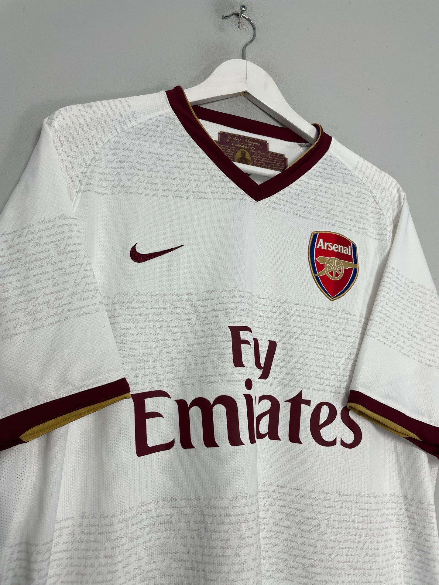 2007/08 ARSENAL AWAY SHIRT (XL) NIKE