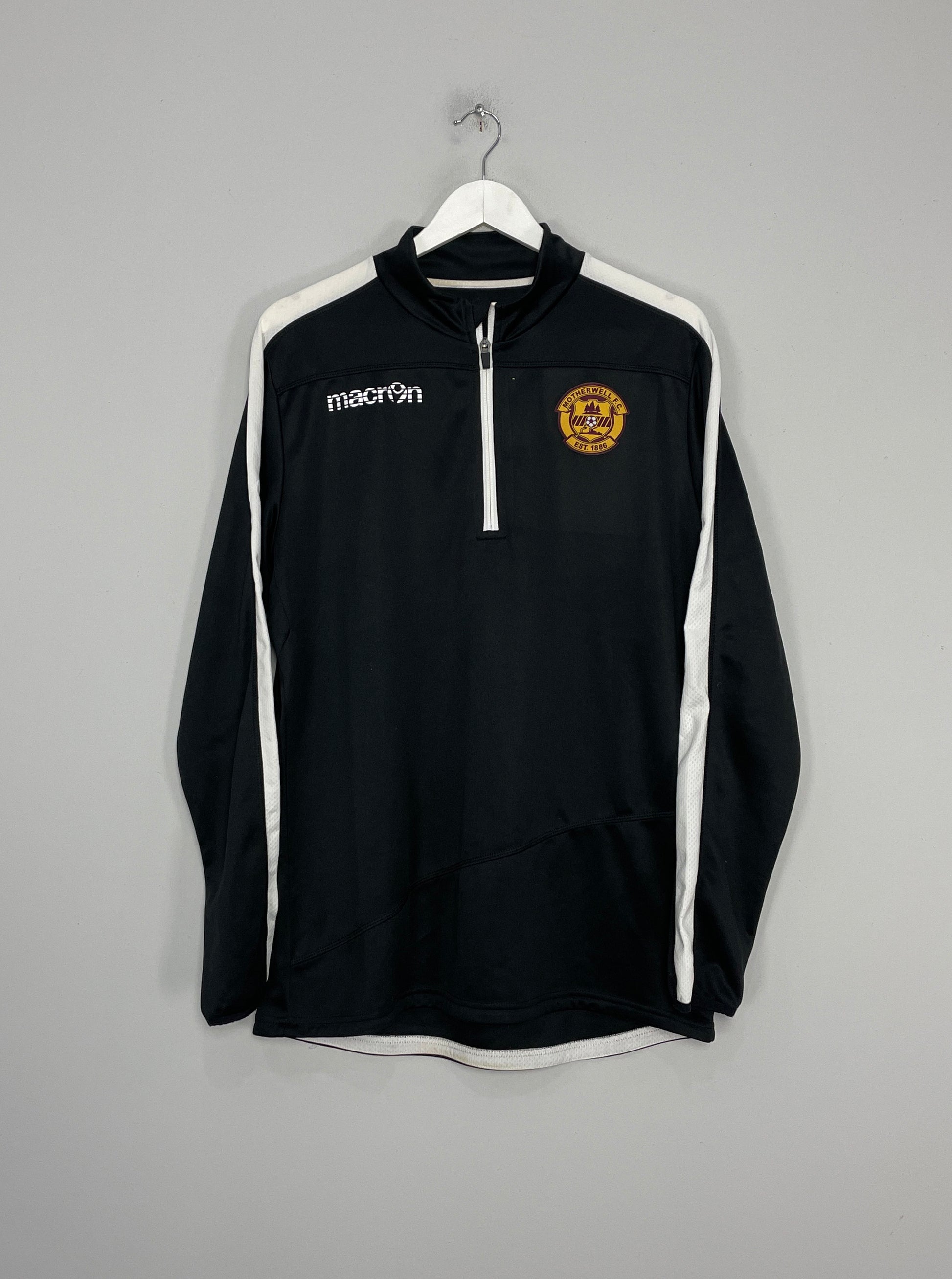 2017/18 MOTHERWELL 1/4 ZIP TRAINING TOP (XL) MACRON