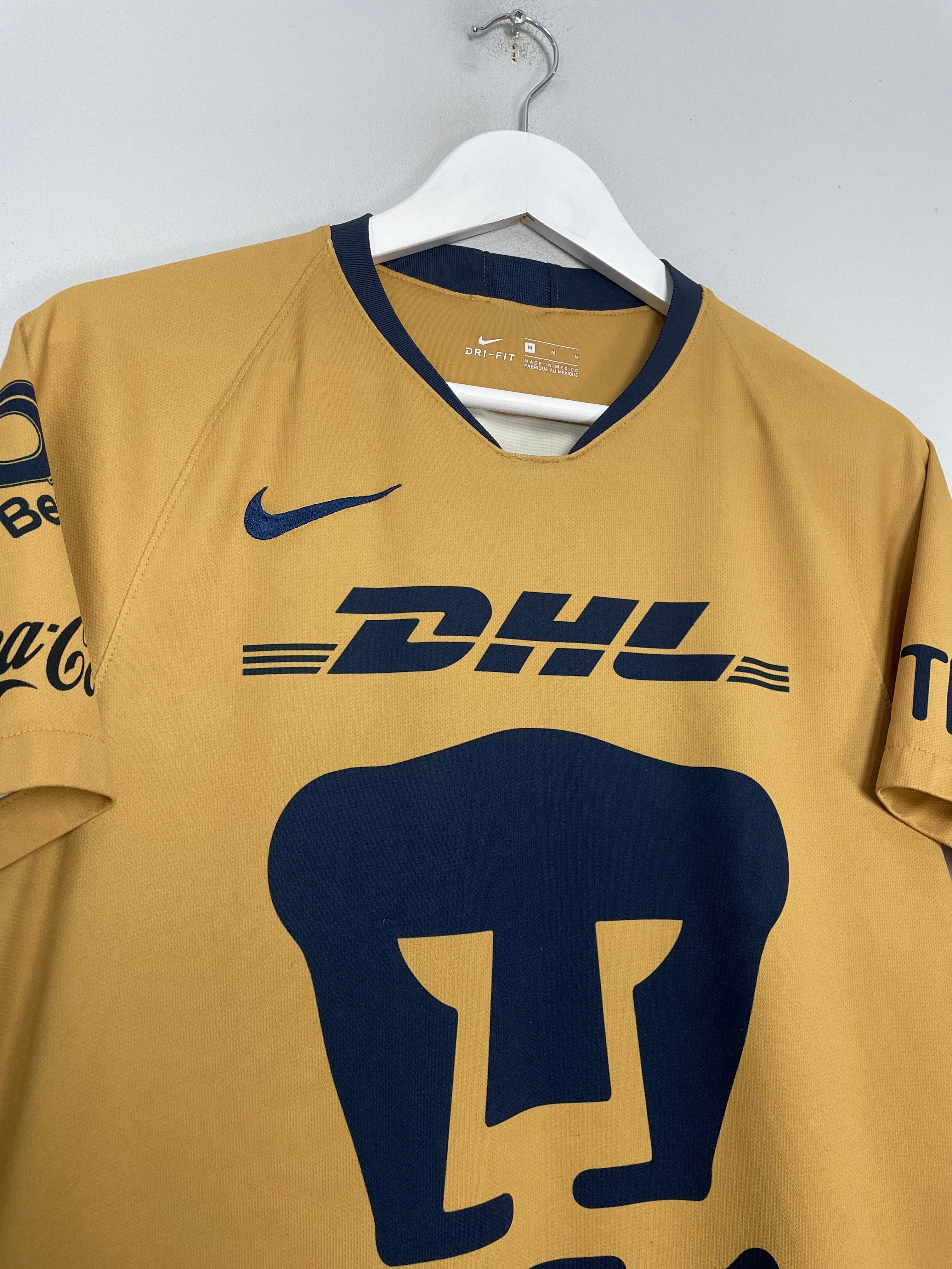 Shop 2018/19 UNAM PUMAS *SPECIAL* SHIRT (M) NIKE, classic football shirts, vintage football shirts & retro soccer jerseys at Cult Kits