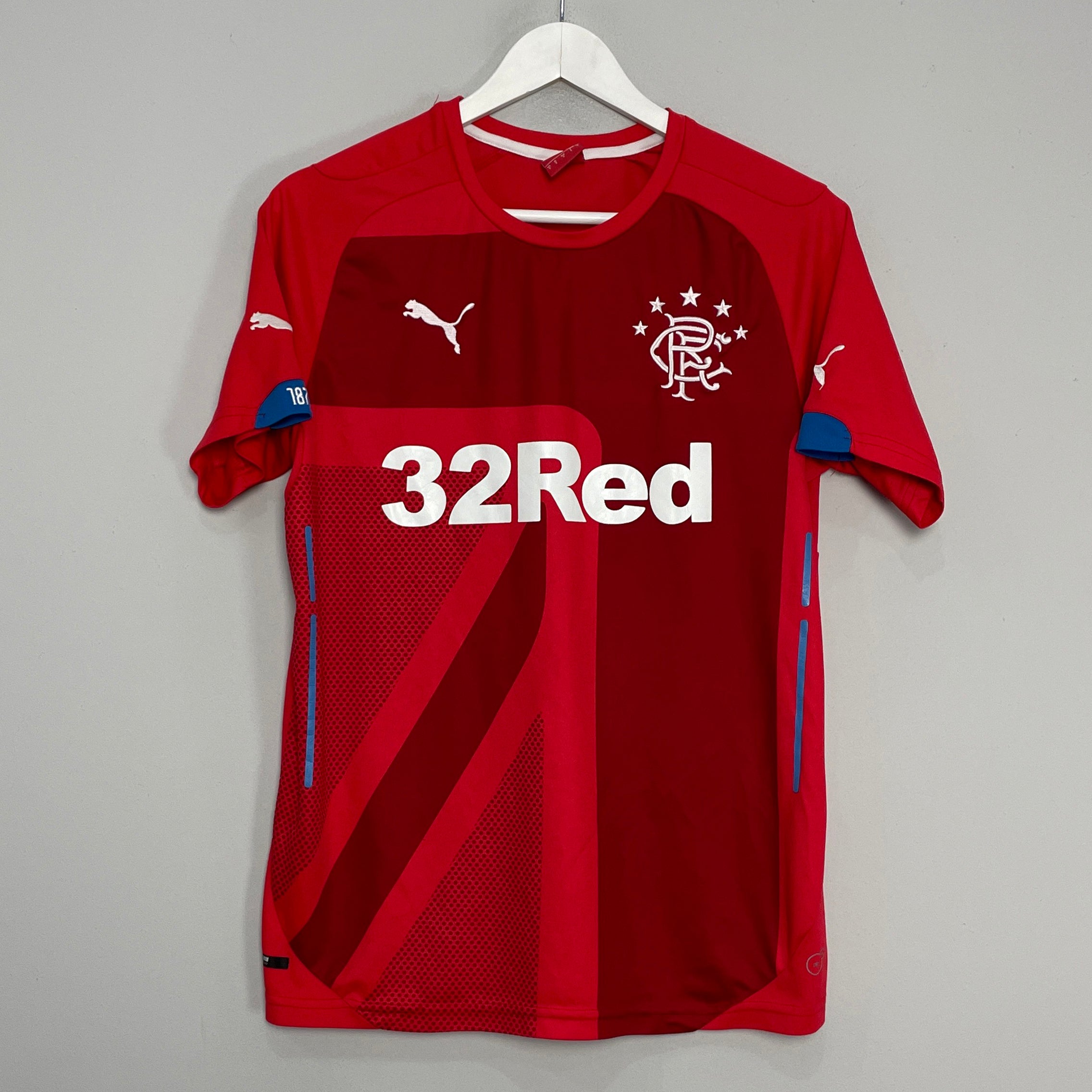Shop 2014/15 RANGERS THIRD SHIRT (S) PUMA, classic football shirts, vintage football shirts & retro soccer jerseys at Cult Kits