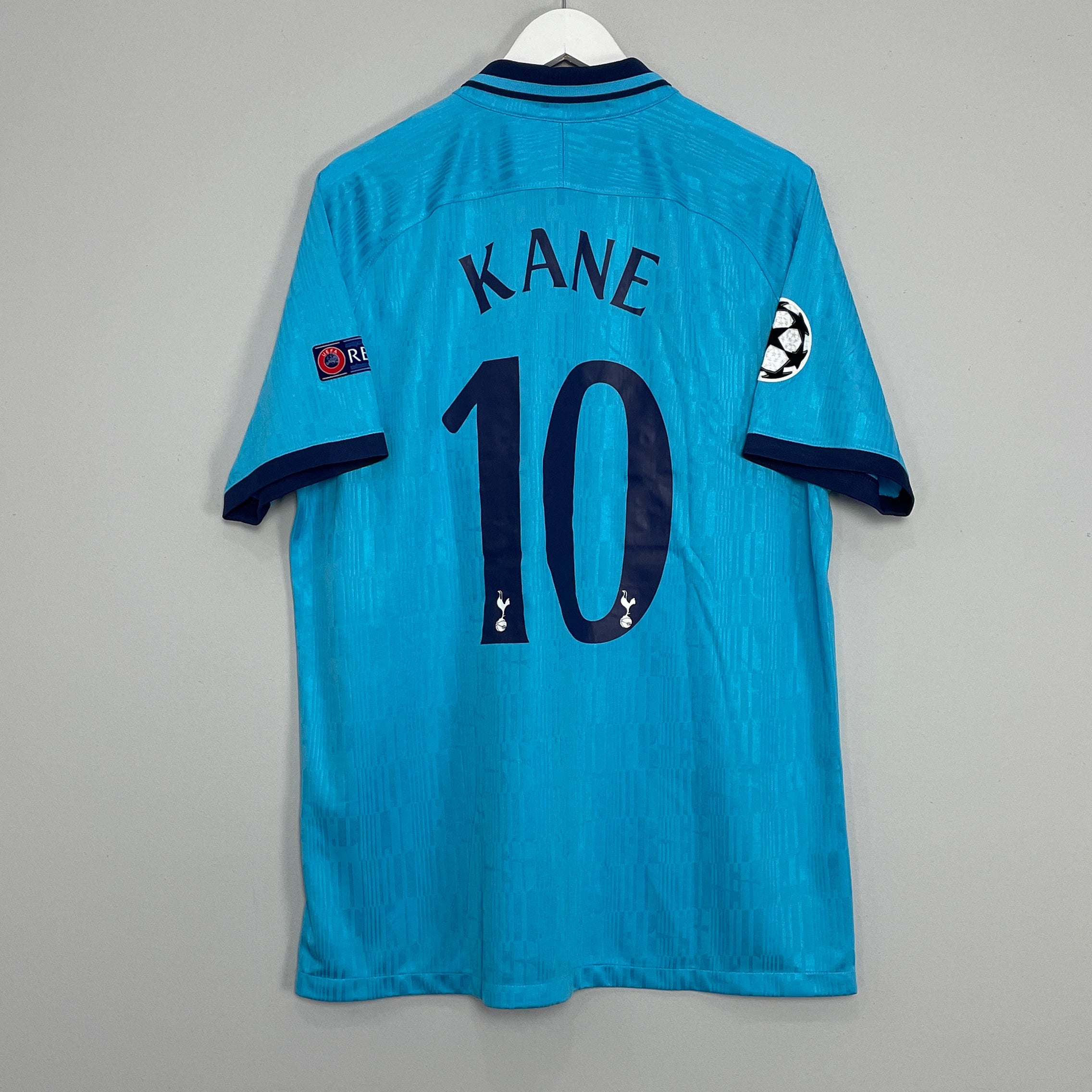 Shop 2019/20 TOTTENHAM HOTSPUR KANE #10 C/L THIRD SHIRT (XL) NIKE, classic football shirts, vintage football shirts & retro soccer jerseys at Cult Kits