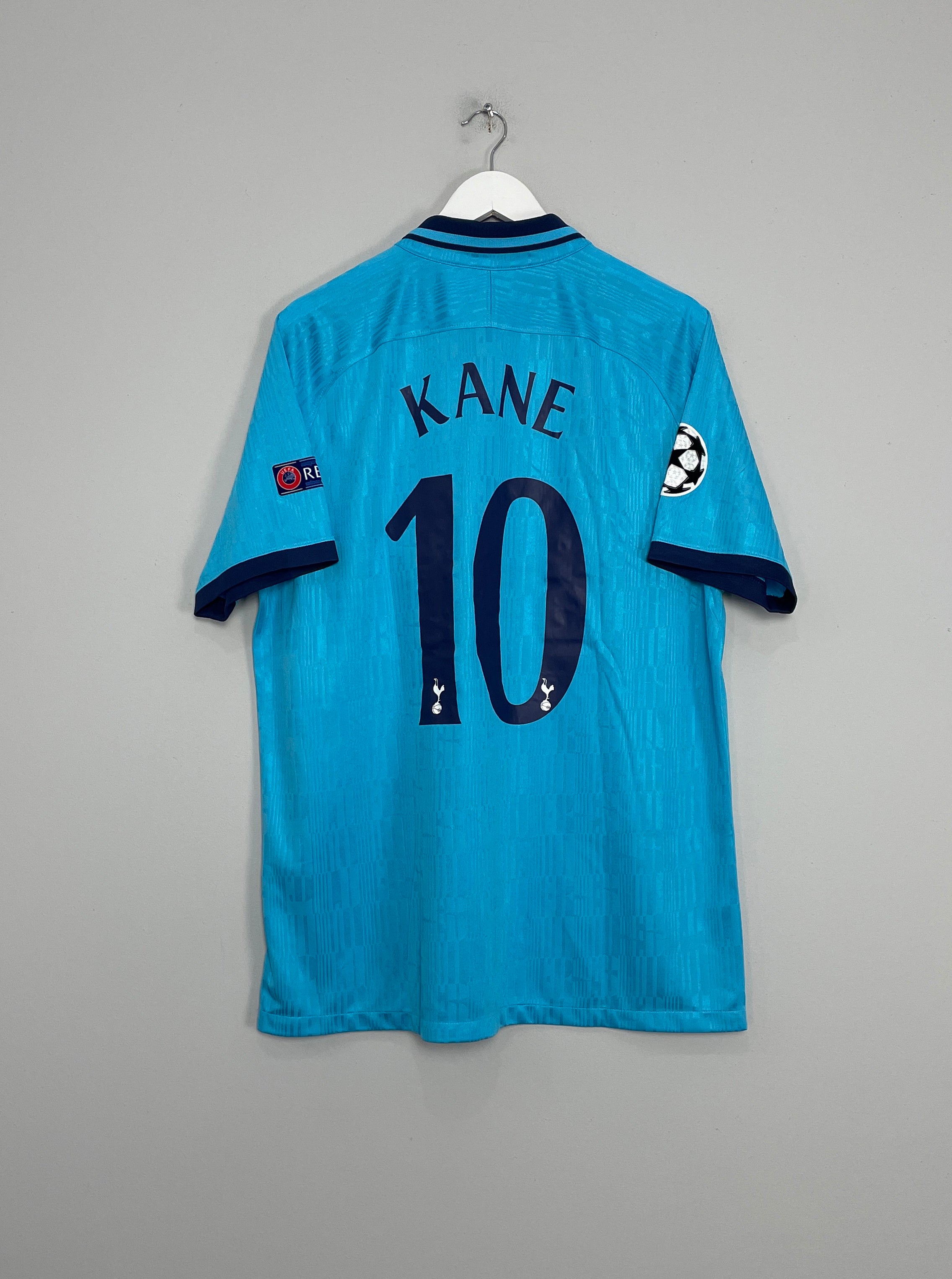 Shop 2019/20 TOTTENHAM HOTSPUR KANE #10 C/L THIRD SHIRT (XL) NIKE, classic football shirts, vintage football shirts & retro soccer jerseys at Cult Kits