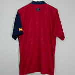 Shop 1996/98 SPAIN HOME SHIRT (M) ADIDAS, classic football shirts, vintage football shirts & retro soccer jerseys at Cult Kits