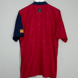 Shop 1996/98 SPAIN HOME SHIRT (M) ADIDAS, classic football shirts, vintage football shirts & retro soccer jerseys at Cult Kits