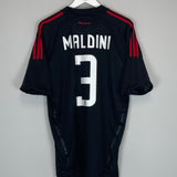 2008/09 AC MILAN MALDINI #3 THIRD SHIRT (L) ADIDAS