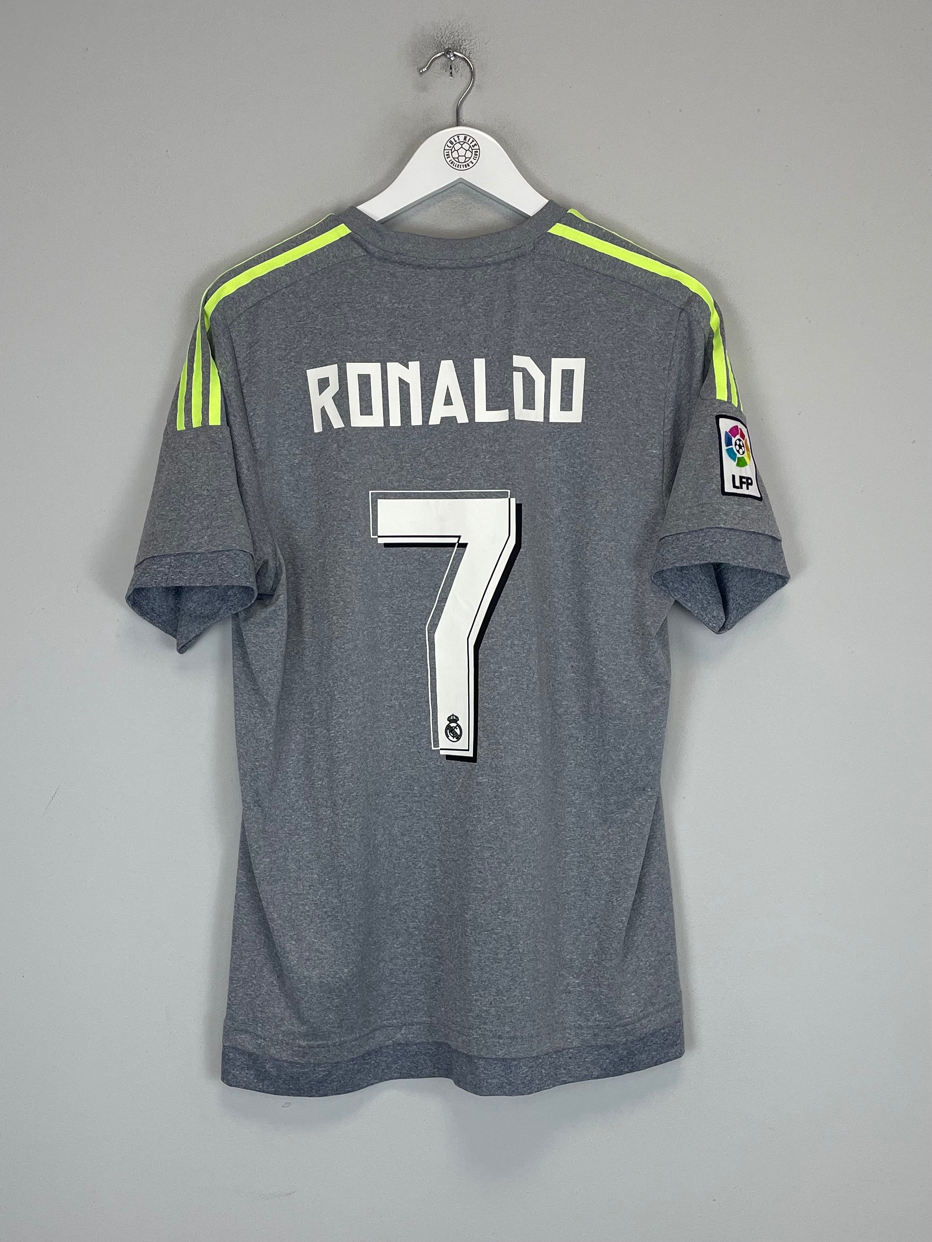 Shop 2015/16 REAL MADRID RONALDO #7 AWAY SHIRT (L) ADIDAS, classic football shirts, vintage football shirts & retro soccer jerseys at Cult Kits