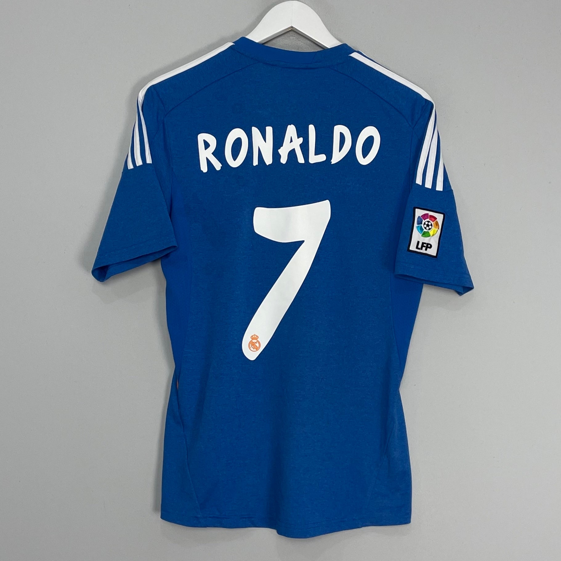 Shop 2013/14 REAL MADRID RONALDO #7 AWAY SHIRT (S) ADIDAS, classic football shirts, vintage football shirts & retro soccer jerseys at Cult Kits