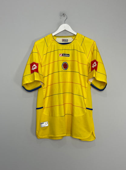 2004/06 COLOMBIA RODALLEGA #7 HOME SHIRT (L) LOTTO
