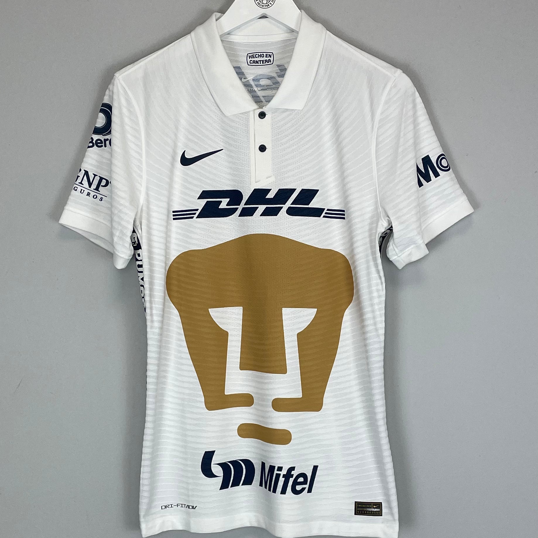 Shop 2021/22 UNAM PUMAS *PLAYER ISSUE* HOME SHIRT (M) NIKE, classic football shirts, vintage football shirts & retro soccer jerseys at Cult Kits
