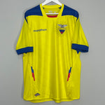 Shop 2014/15 ECUADOR HOME SHIRT (XXL) MARATHON, classic football shirts, vintage football shirts & retro soccer jerseys at Cult Kits