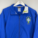 1998/00 BRAZIL TRACK JACKET (M) NIKE