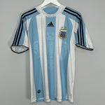 Shop 2007/09 ARGENTINA HOME SHIRT (M) ADIDAS, classic football shirts, vintage football shirts & retro soccer jerseys at Cult Kits