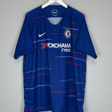 2018/19 CHELSEA HAZARD #10 HOME SHIRT (XXL) NIKE