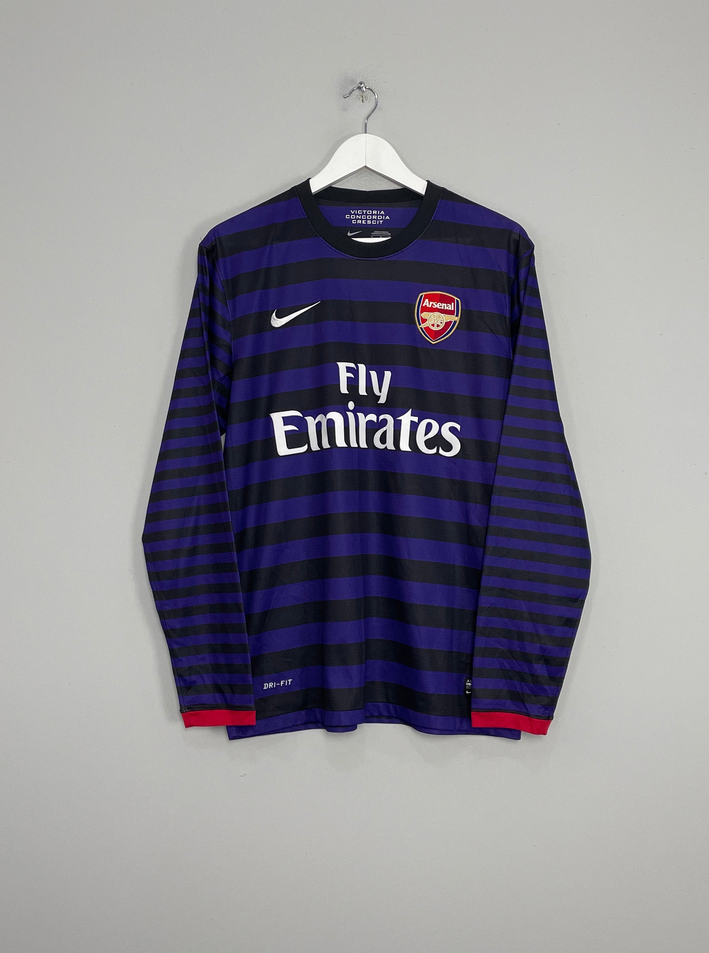 2012 13 ARSENAL L S AWAY SHIRT M NIKE