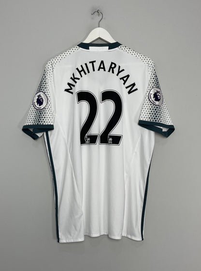 2016/17 MANCHESTER UNITED MKHITARYAN #22 THIRD SHIRT (XL) ADIDAS