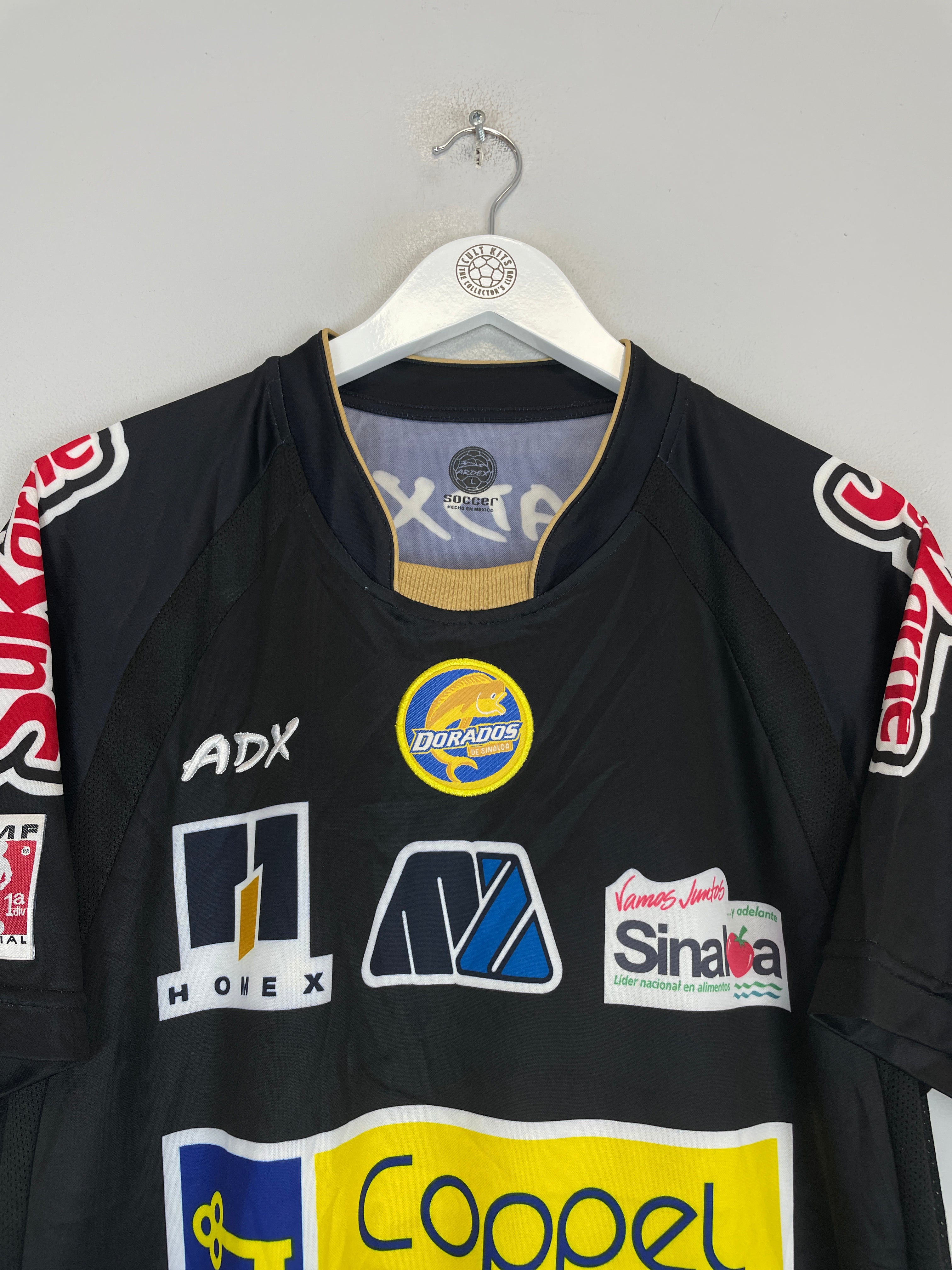 Buy 2010/11 DORADOS DE SINALOA AWAY SHIRT (L) ADX ~ Free worldwide shipping ~ Authentic Vintage Football Shirts from Cult Kits