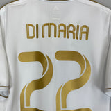 Buy 2011/12 REAL MADRID DI MARIA 22 HOME SHIRT (L) ADIDAS ~ Free worldwide shipping ~ Authentic Vintage Football Shirts from Cult Kits