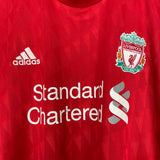 2010/12 LIVERPOOL GERRARD #8 HOME SHIRT (XL) ADIDAS
