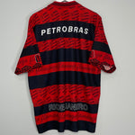 Shop 1995/96 FLAMENGO *CENTENARY* HOME SHIRT (XL) UMBRO, classic football shirts, vintage football shirts & retro soccer jerseys at Cult Kits