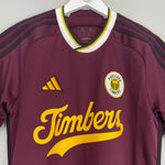 Shop 2024/25 PORTLAND TIMBERS EVANDER #10 THIRD SHIRT (M) ADIDAS, classic football shirts, vintage football shirts & retro soccer jerseys at Cult Kits