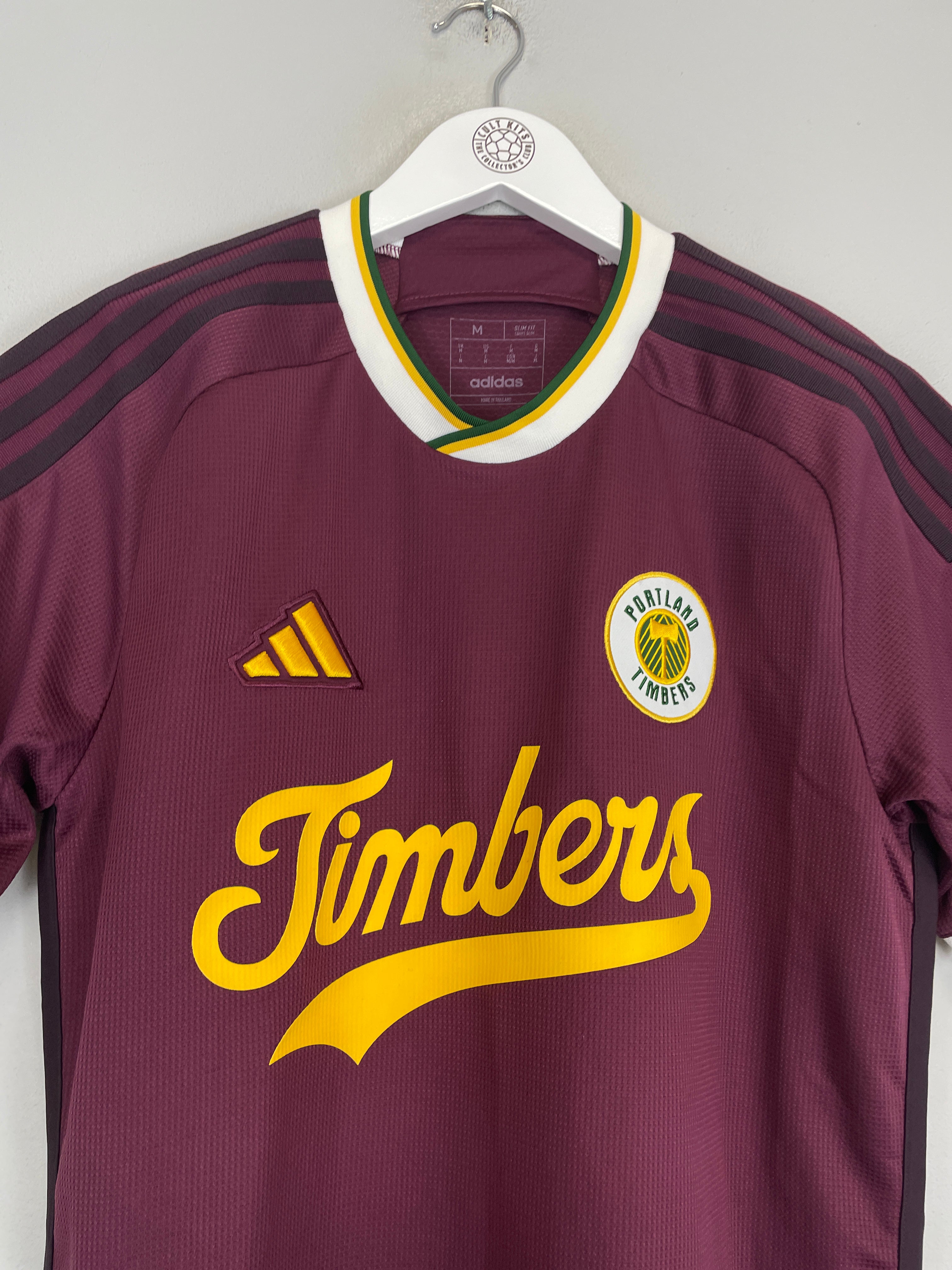 Shop 2024/25 PORTLAND TIMBERS EVANDER #10 THIRD SHIRT (M) ADIDAS, classic football shirts, vintage football shirts & retro soccer jerseys at Cult Kits