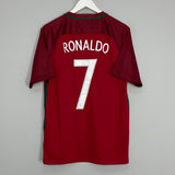 2016/18 PORTUGAL RONALDO #7 HOME SHIRT (M) NIKE