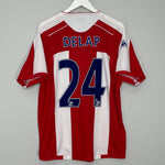 Shop 2008/09 STOKE CITY DELAP #24 HOME SHIRT (L) LE COQ, classic football shirts, vintage football shirts & retro soccer jerseys at Cult Kits