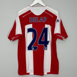 Shop 2008/09 STOKE CITY DELAP #24 HOME SHIRT (L) LE COQ, classic football shirts, vintage football shirts & retro soccer jerseys at Cult Kits