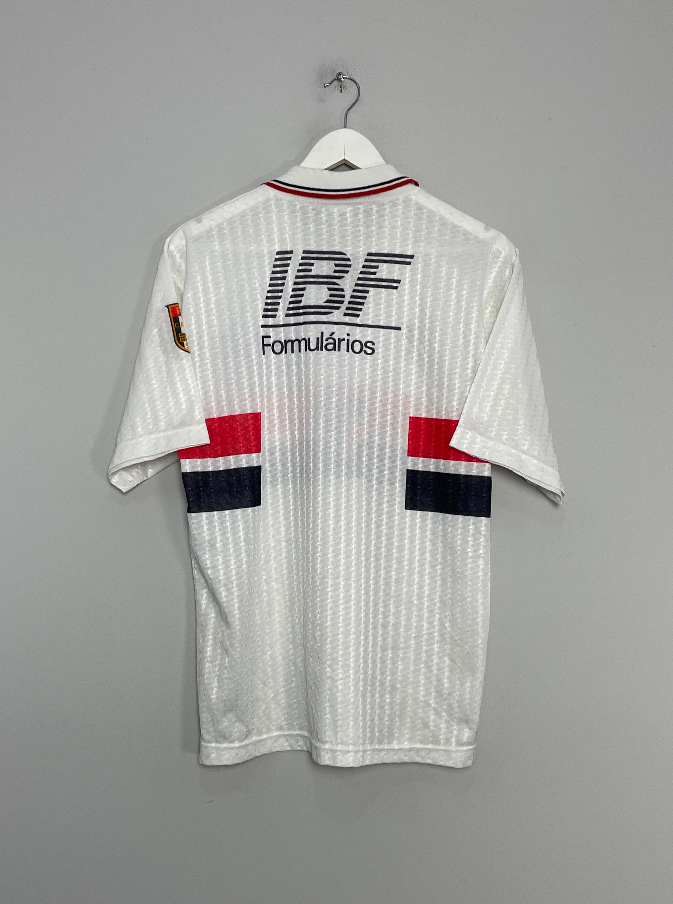 Shop 1992 SAO PAULO HOME SHIRT (L) PENALTY, classic football shirts, vintage football shirts & retro soccer jerseys at Cult Kits