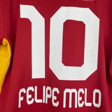Shop 2011/12 GALATASARAY FELIPE MELO #10 HOME SHIRT (M) NIKE, classic football shirts, vintage football shirts & retro soccer jerseys at Cult Kits