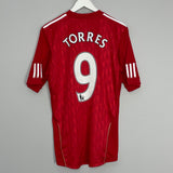Shop 2010/12 LIVERPOOL TORRES #9 HOME SHIRT (M) ADIDAS, classic football shirts, vintage football shirts & retro soccer jerseys at Cult Kits