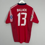 2002/03 BAYERN MUNICH BALLACK #13 C/L HOME SHIRT (M) ADIDAS
